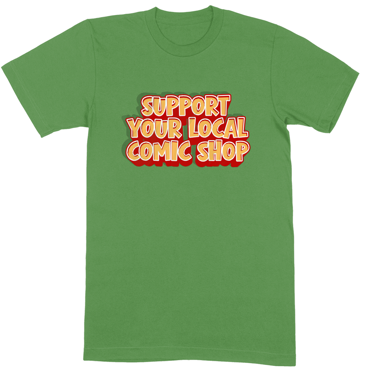 Premium Soft Unisex T-shirt - Green - front***Green|||Premium Soft Unisex T-shirt