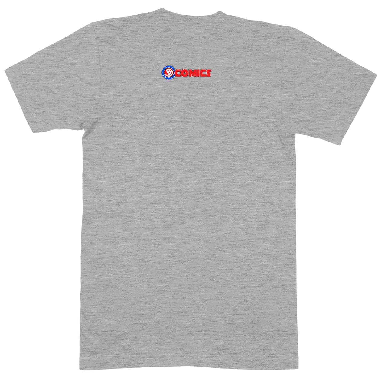 Premium Soft Unisex T-shirt - Heather Grey - back***Heather Grey|||Premium Soft Unisex T-shirt