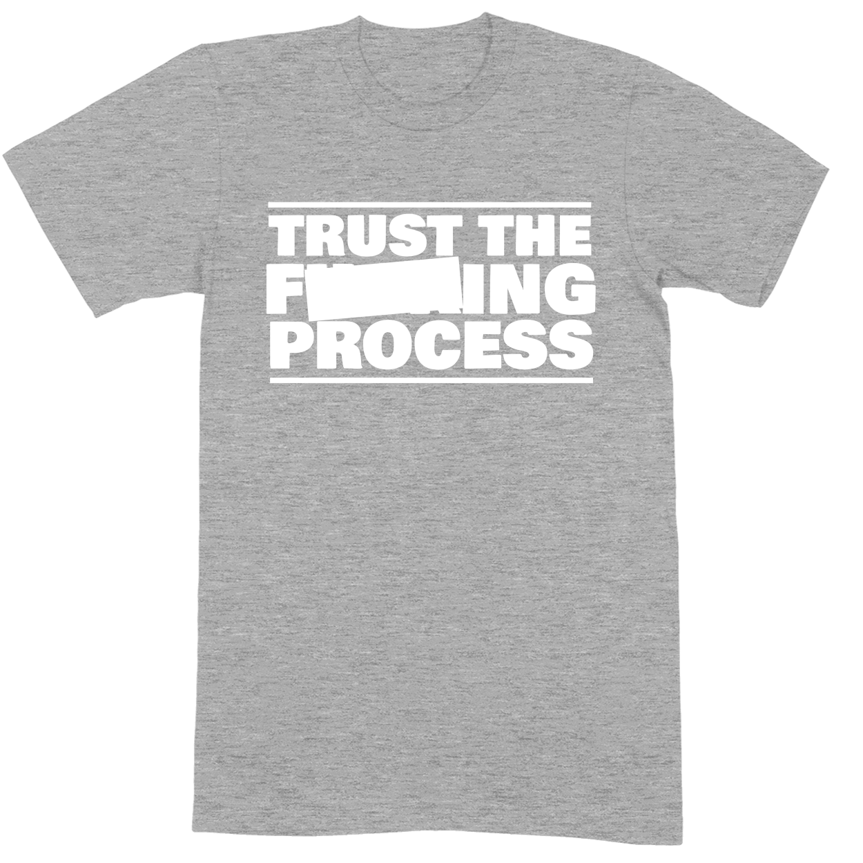 Premium Soft Unisex T-shirt - Heather Grey - front***Heather Grey|||Premium Soft Unisex T-shirt