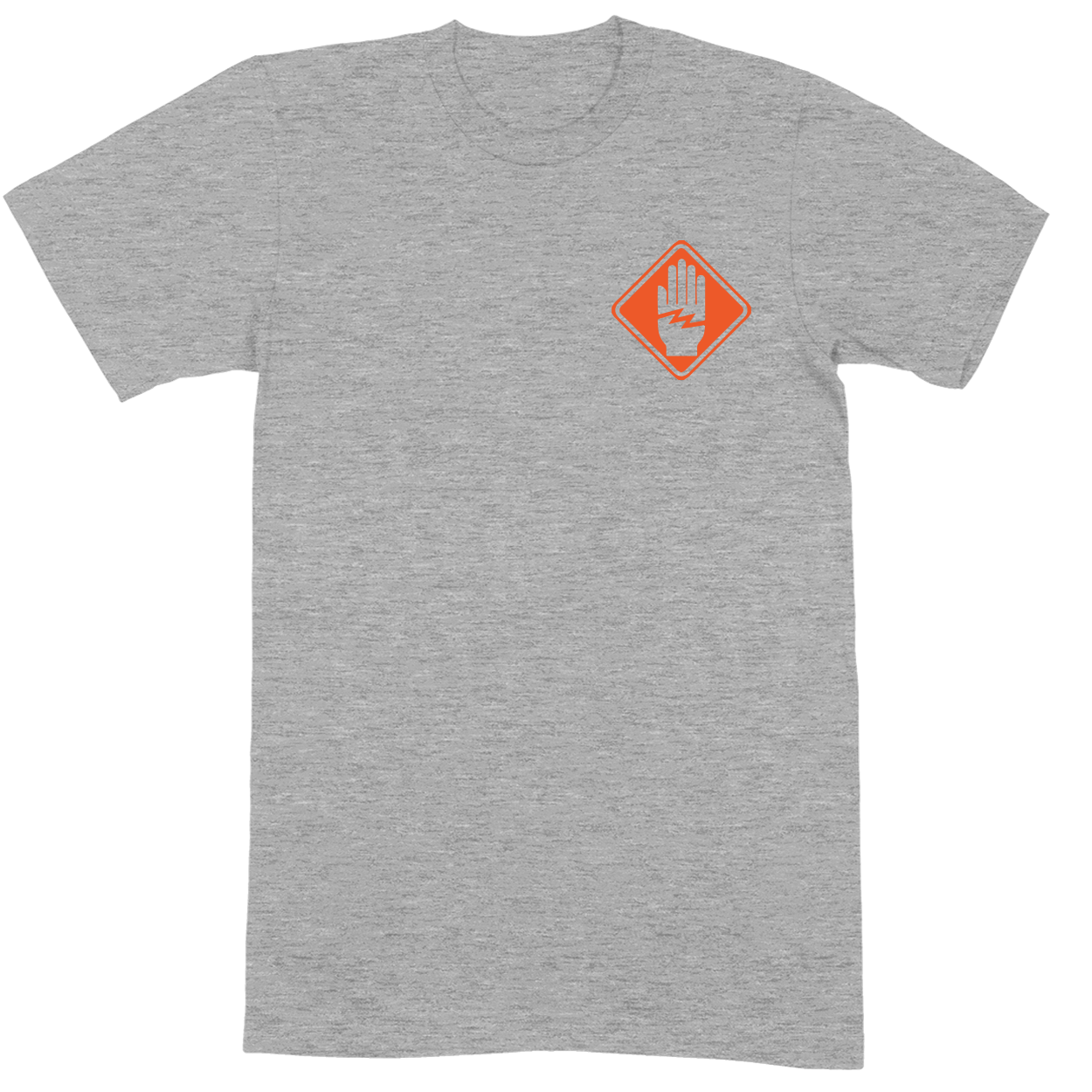 Premium Soft Unisex T-shirt - Heather Grey - front***Heather Grey|||Premium Soft Unisex T-shirt