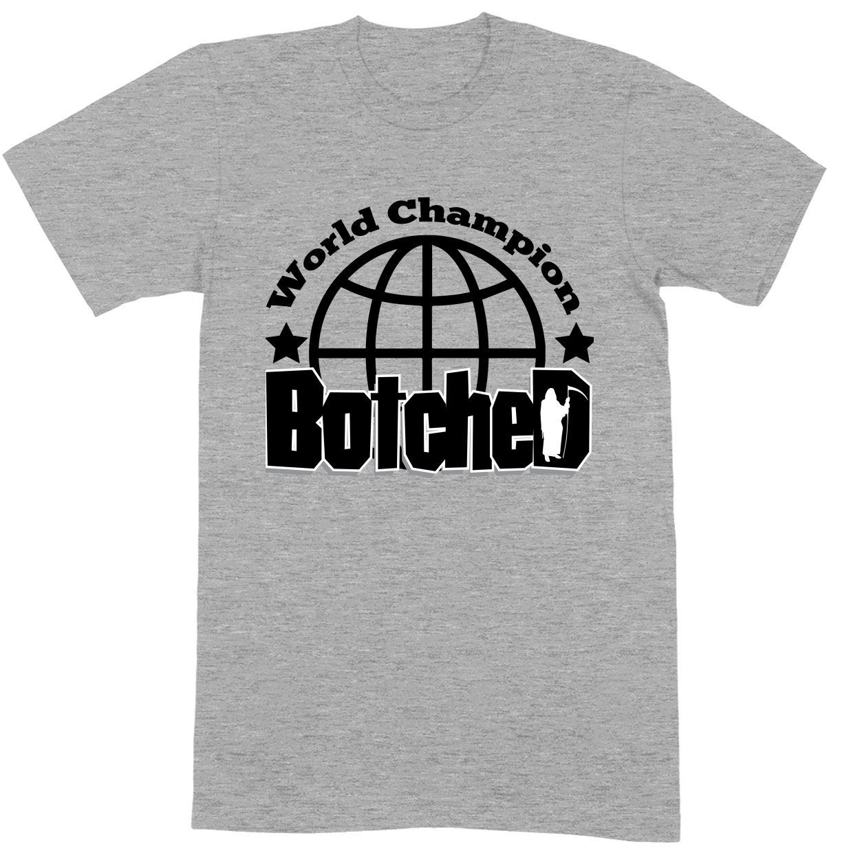 Premium Soft Unisex T-shirt - Heather Grey - front***Heather Grey|||Premium Soft Unisex T-shirt