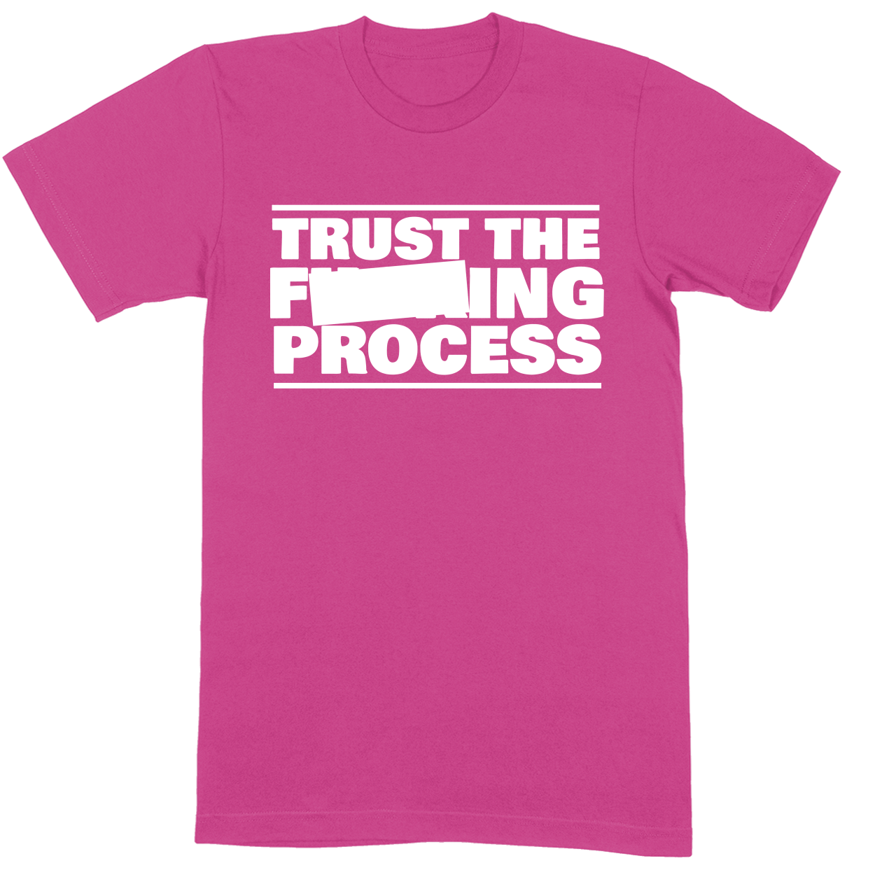 Premium Soft Unisex T-shirt - Hot Pink - front***Hot Pink|||Premium Soft Unisex T-shirt