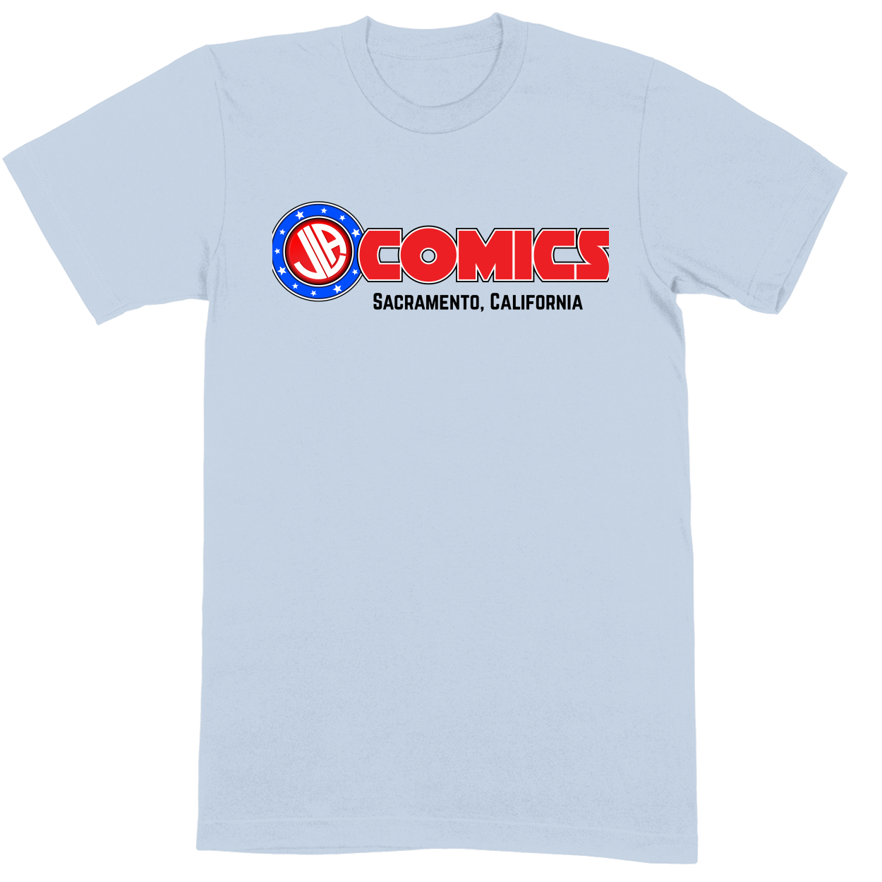 Premium Soft Unisex T-shirt - Light Blue - front***Light Blue|||Premium Soft Unisex T-shirt