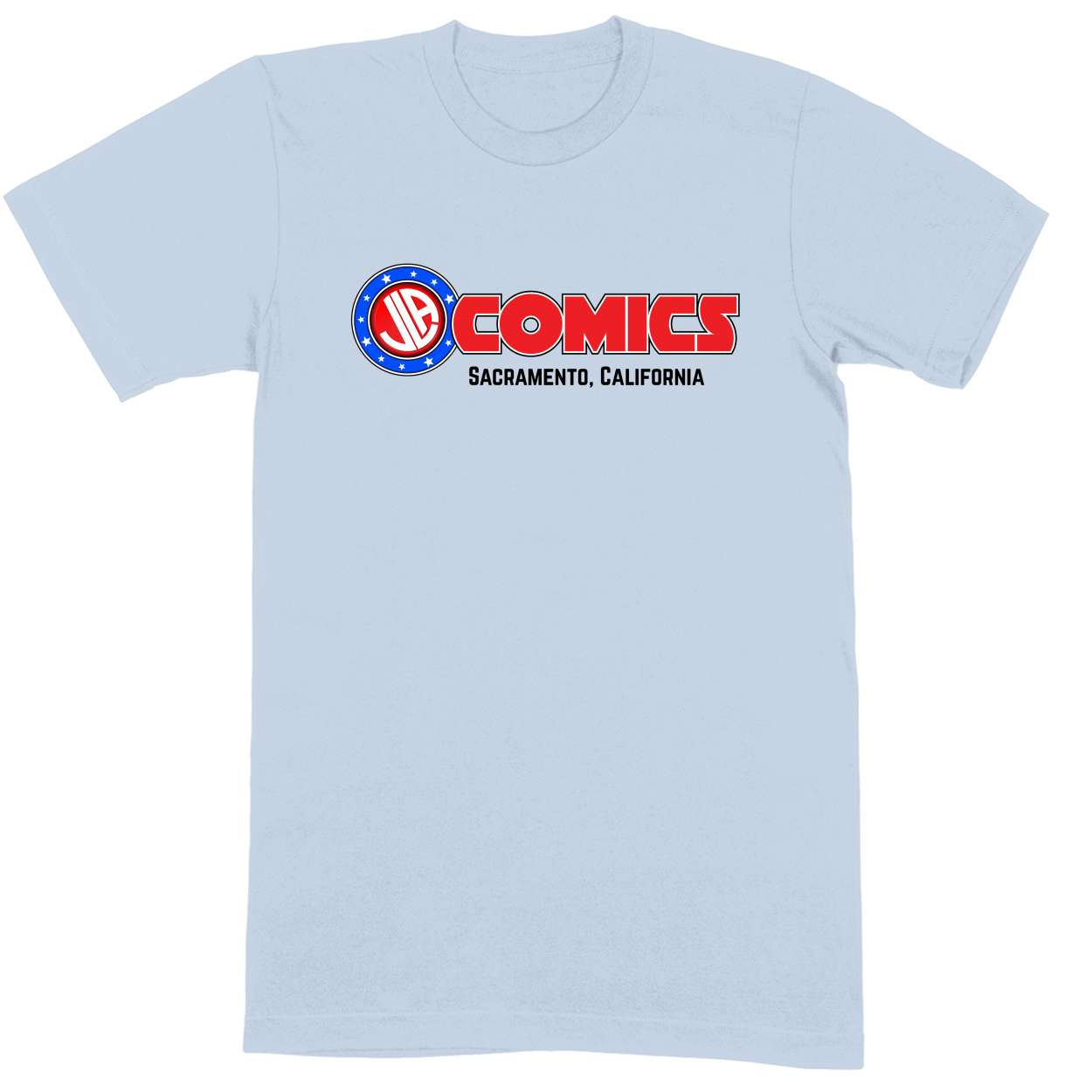 Premium Soft Unisex T-shirt - Light Blue - front***Light Blue|||Premium Soft Unisex T-shirt