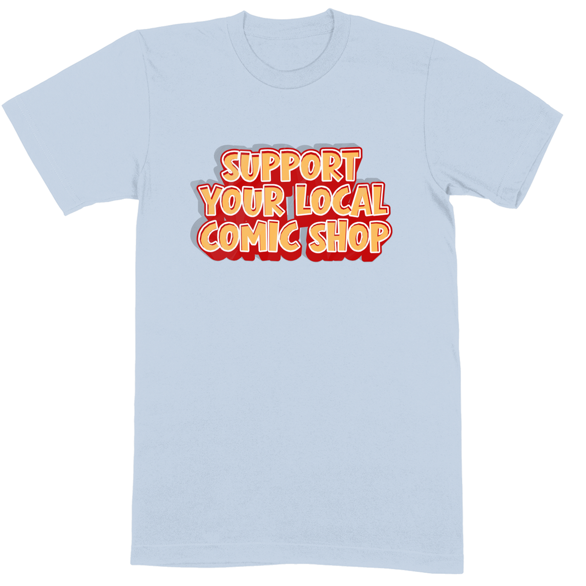 Premium Soft Unisex T-shirt - Light Blue - front