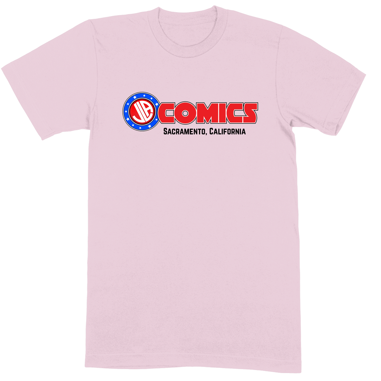 Premium Soft Unisex T-shirt - Light Pink - front***Light Pink|||Premium Soft Unisex T-shirt