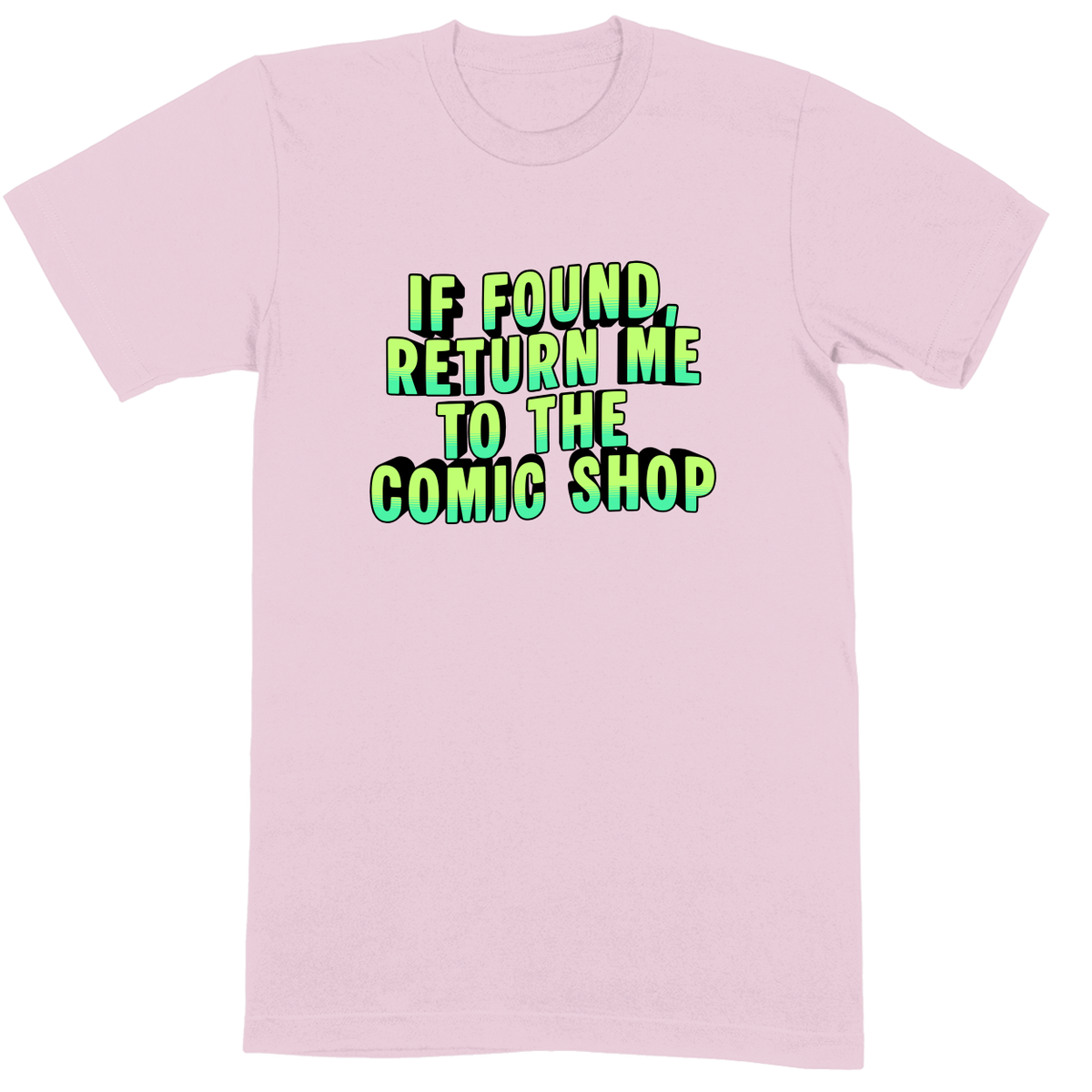 Premium Soft Unisex T-shirt - Light Pink - front***Light Pink|||Premium Soft Unisex T-shirt