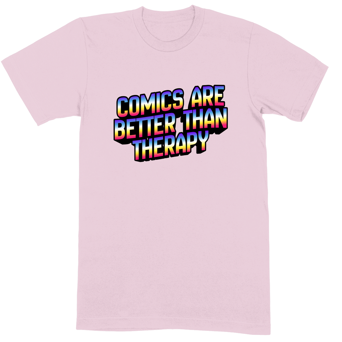 Premium Soft Unisex T-shirt - Light Pink - front