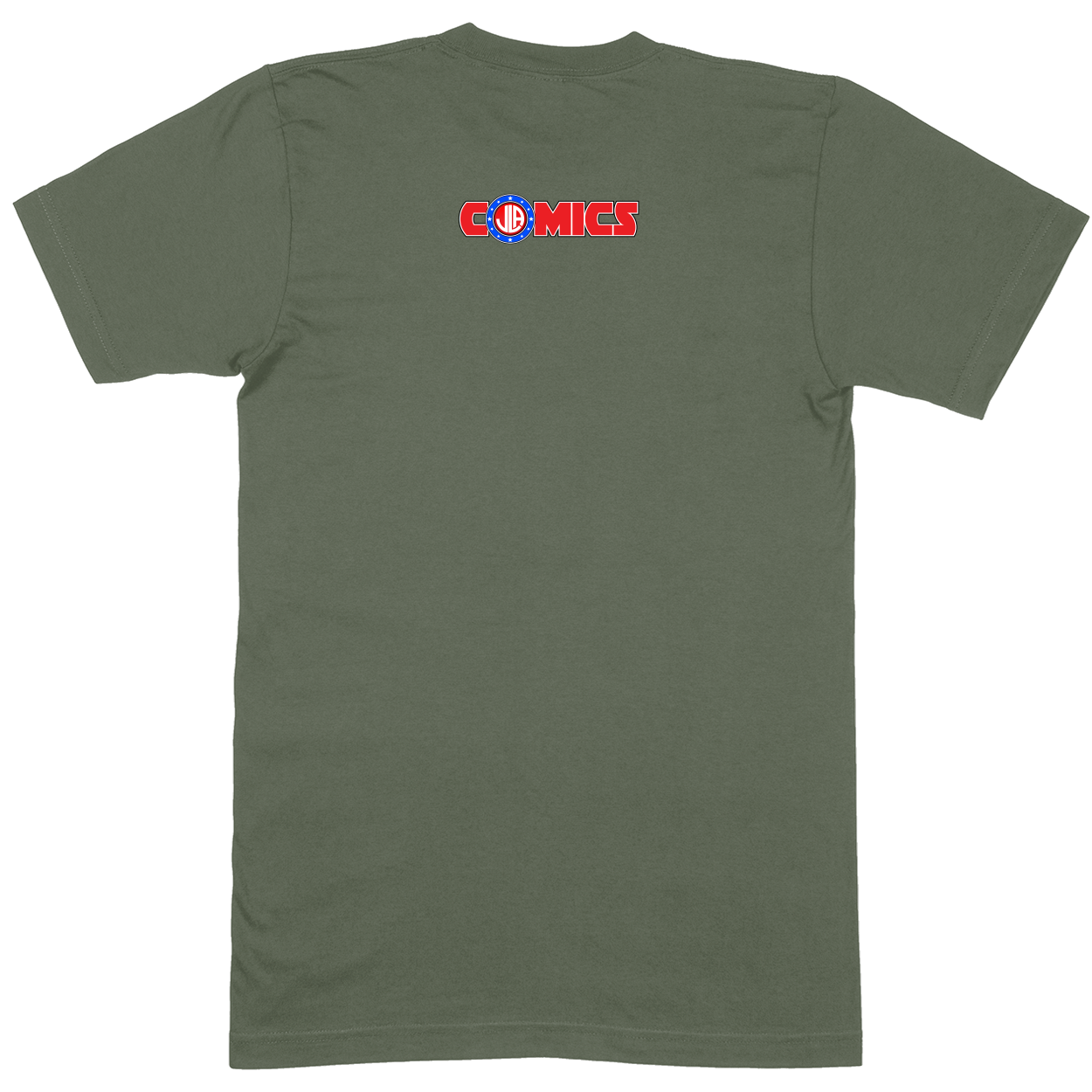Premium Soft Unisex T-shirt - Military Green - back