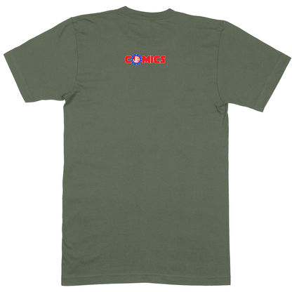 Premium Soft Unisex T-shirt - Military Green - back