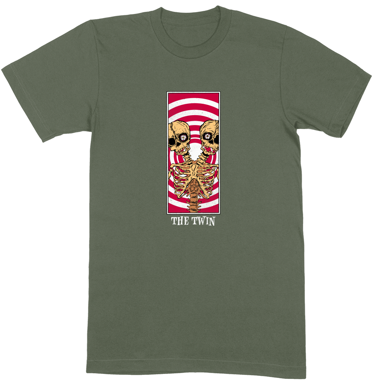Premium Soft Unisex T-shirt - Military Green - front***Military Green|||Premium Soft Unisex T-shirt
