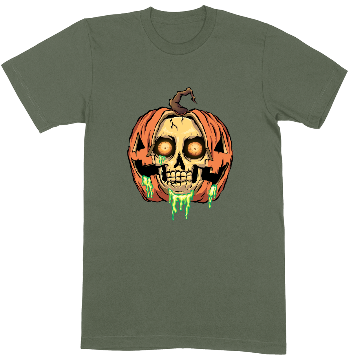 Premium Soft Unisex T-shirt - Military Green - front***Military Green|||Premium Soft Unisex T-shirt
