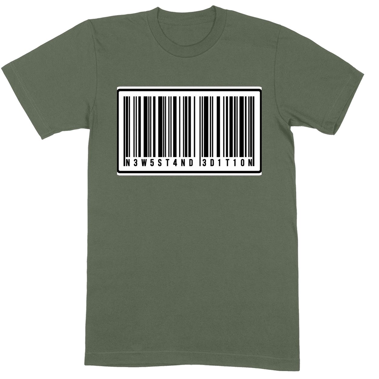 Premium Soft Unisex T-shirt - Military Green - front