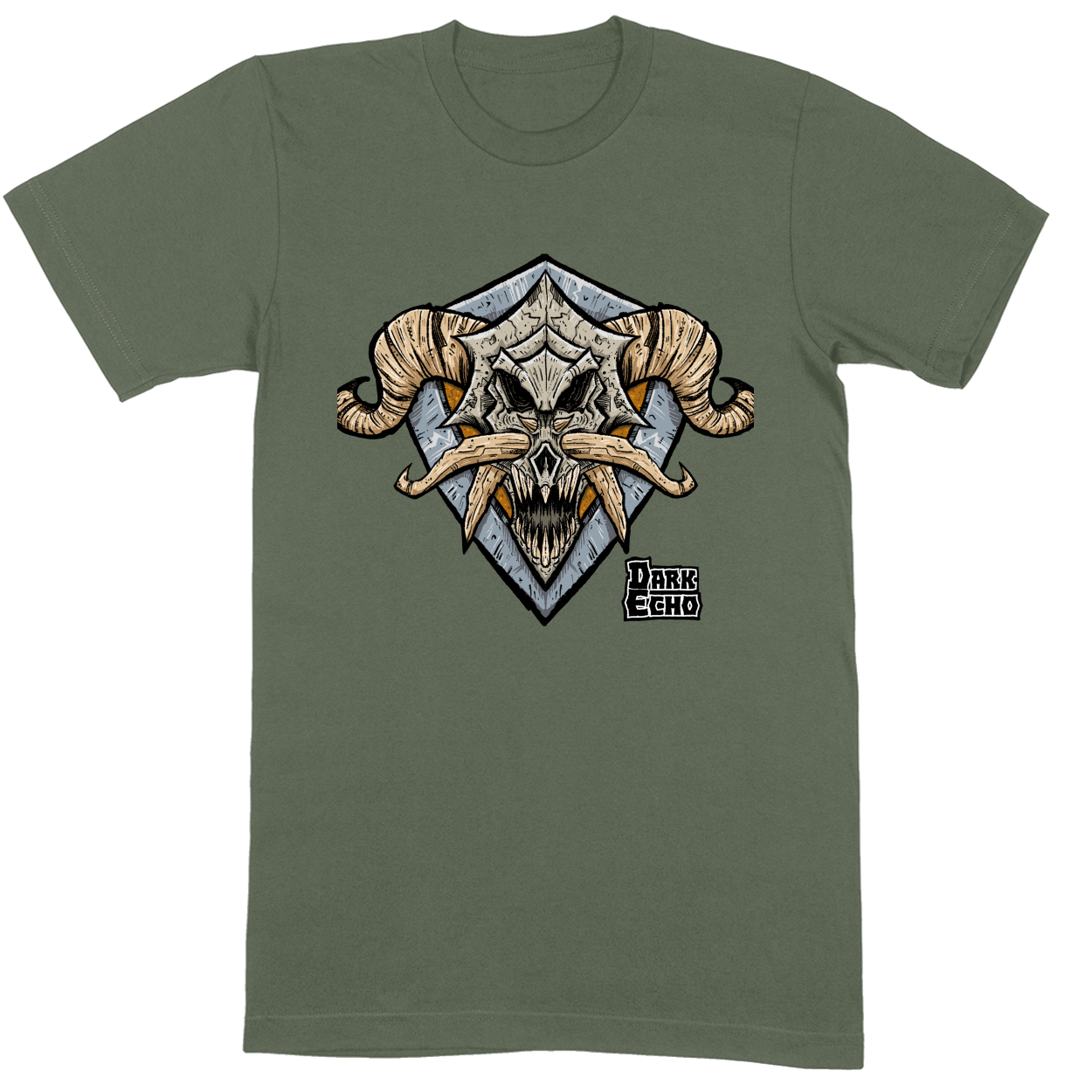 Premium Soft Unisex T-shirt - Military Green - front***Military Green|||Premium Soft Unisex T-shirt