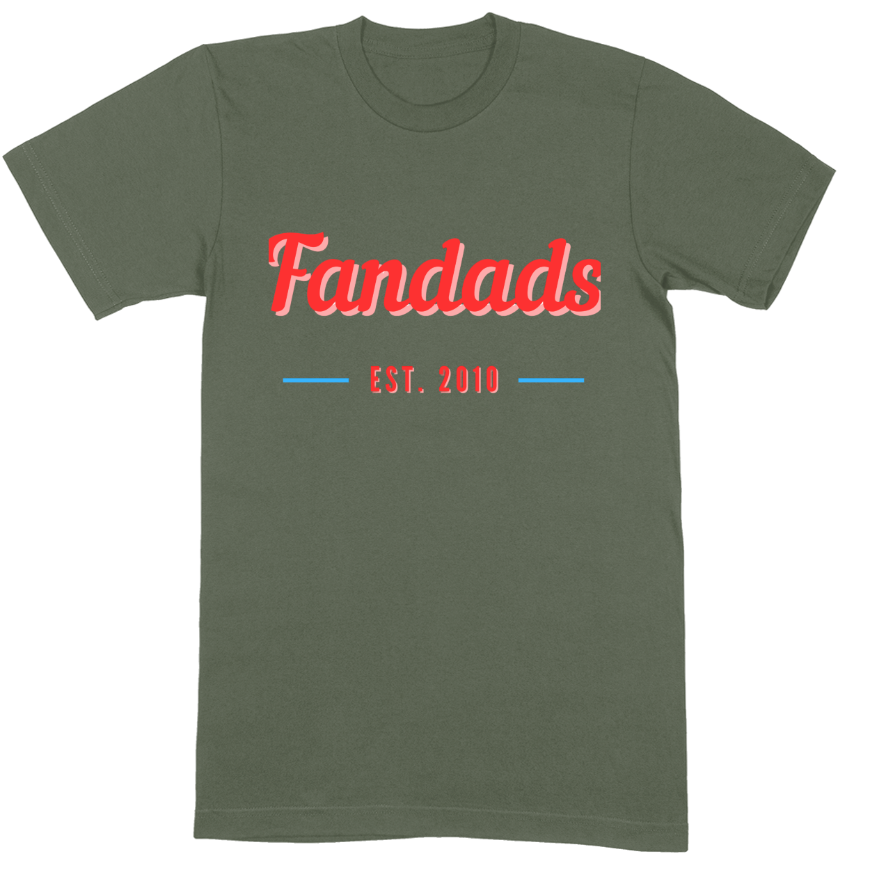 Premium Soft Unisex T-shirt - Military Green - front***Military Green|||Premium Soft Unisex T-shirt