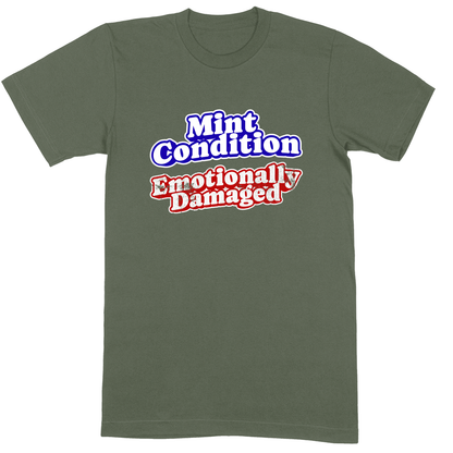Premium Soft Unisex T-shirt - Military Green - front