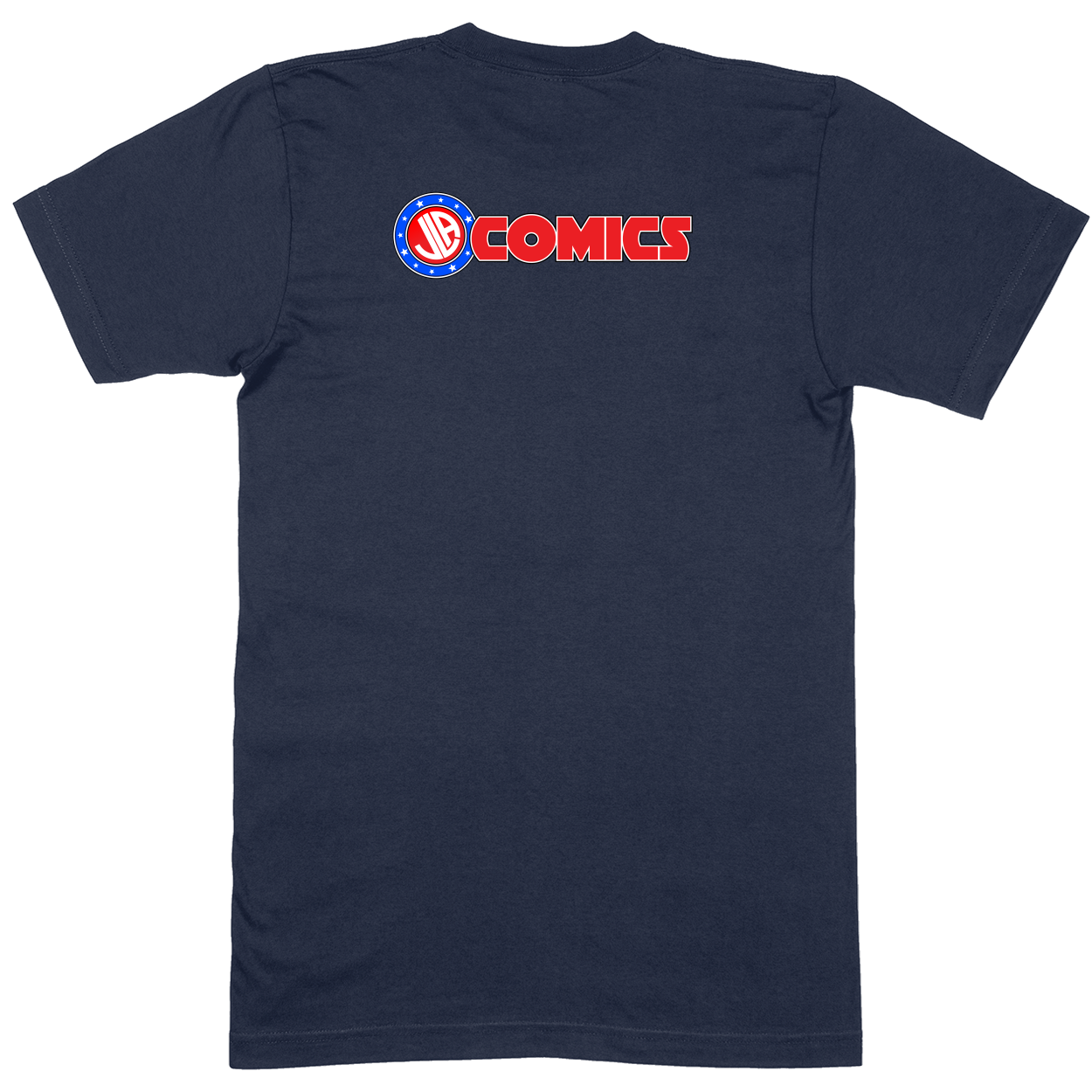 Premium Soft Unisex T-shirt - Navy - back***Navy|||Premium Soft Unisex T-shirt
