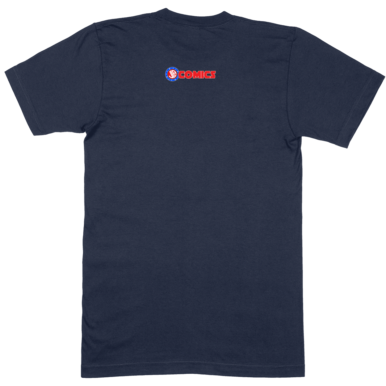 Premium Soft Unisex T-shirt - Navy - back***Navy|||Premium Soft Unisex T-shirt