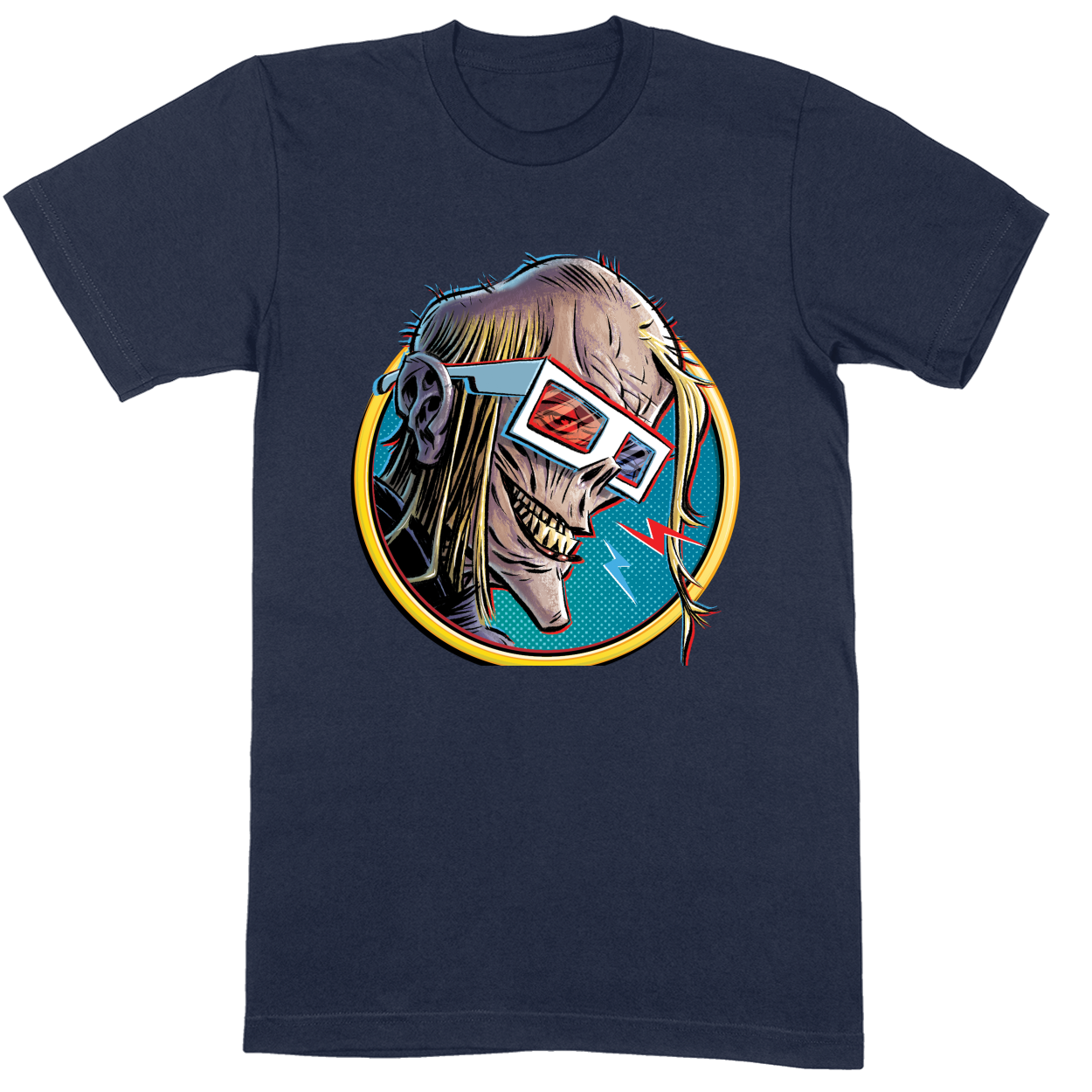 Premium Soft Unisex T-shirt - Navy - front***Navy|||Premium Soft Unisex T-shirt