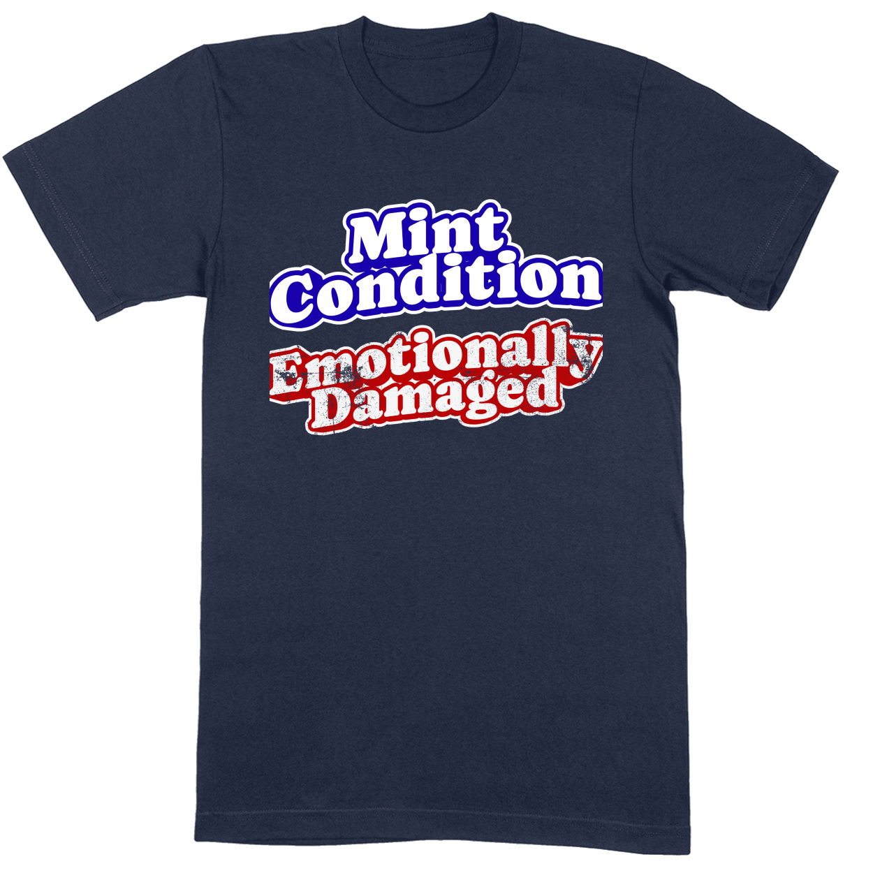 Premium Soft Unisex T-shirt - Navy - front***Navy|||Premium Soft Unisex T-shirt