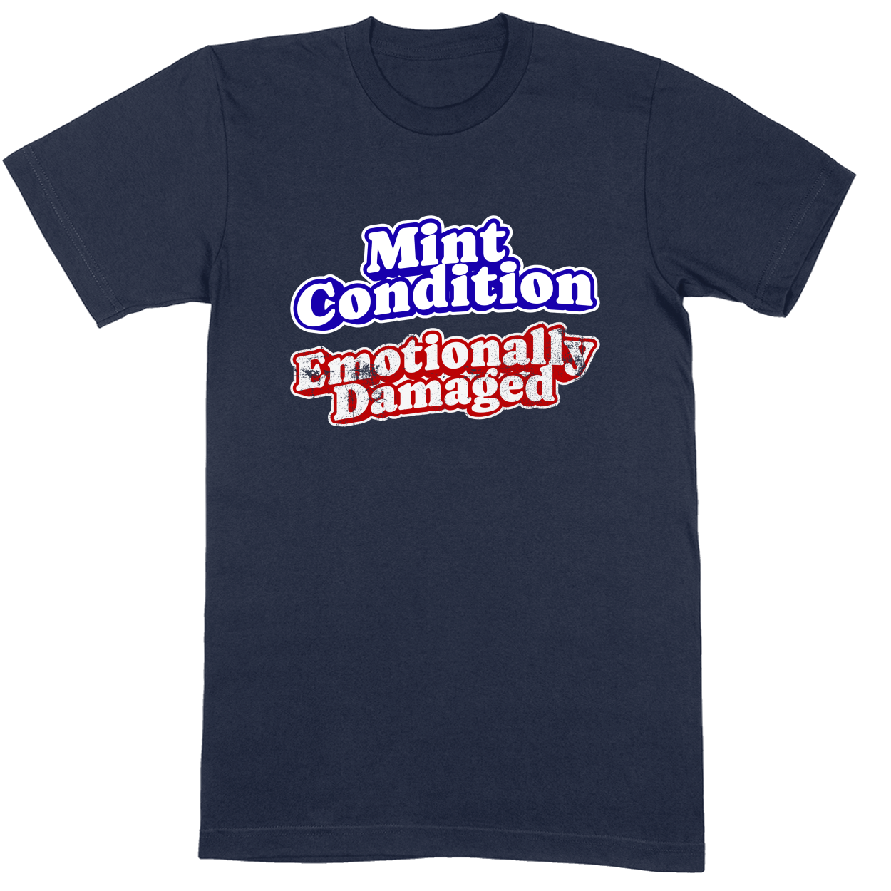 Premium Soft Unisex T-shirt - Navy - front***Navy|||Premium Soft Unisex T-shirt