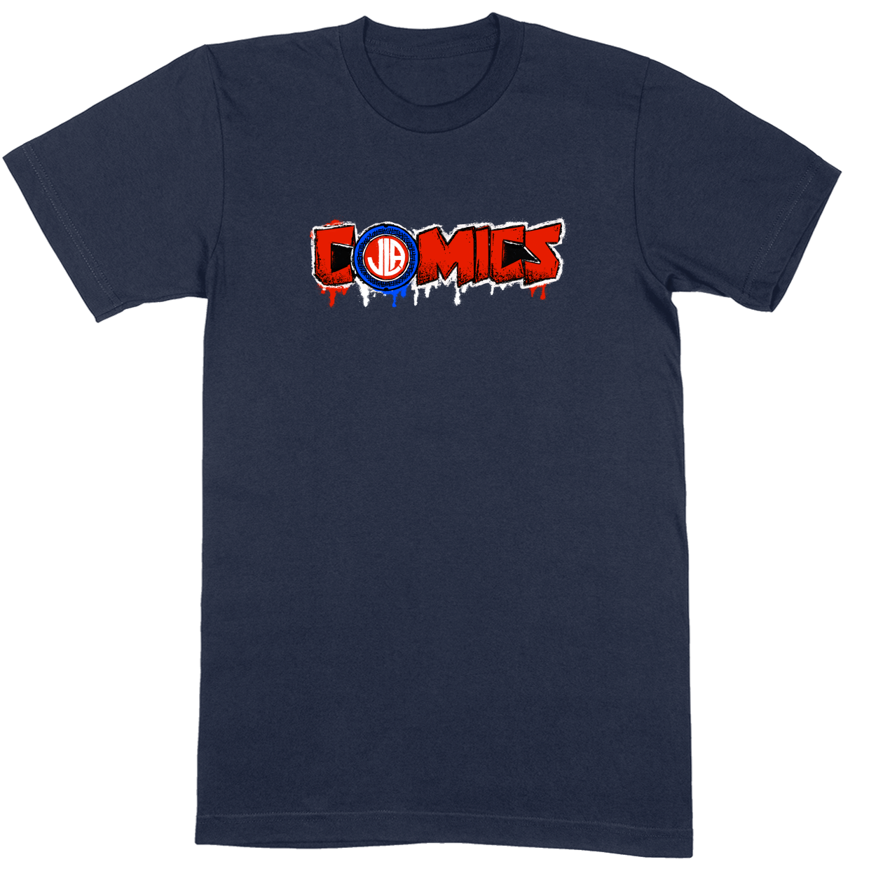 Premium Soft Unisex T-shirt - Navy - front***Navy|||Premium Soft Unisex T-shirt