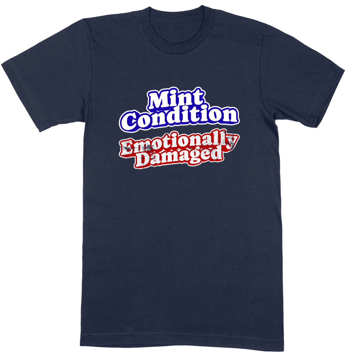 Premium Soft Unisex T-shirt - Navy - front***Navy|||Premium Soft Unisex T-shirt
