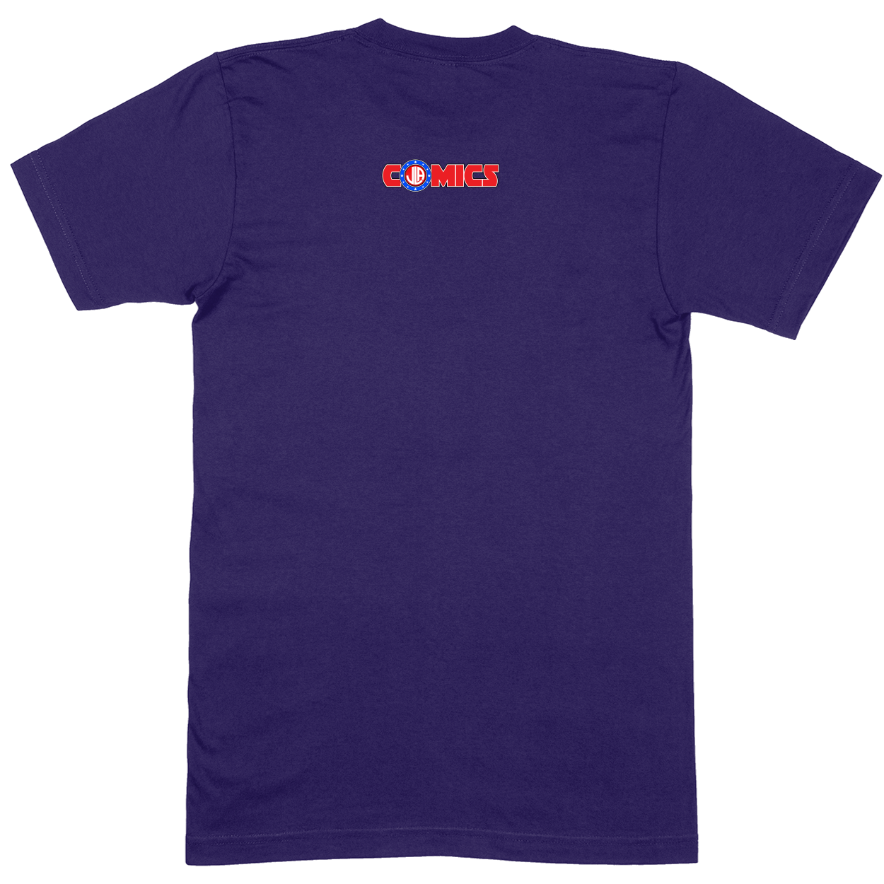 Premium Soft Unisex T-shirt - Purple - back***Purple|||Premium Soft Unisex T-shirt