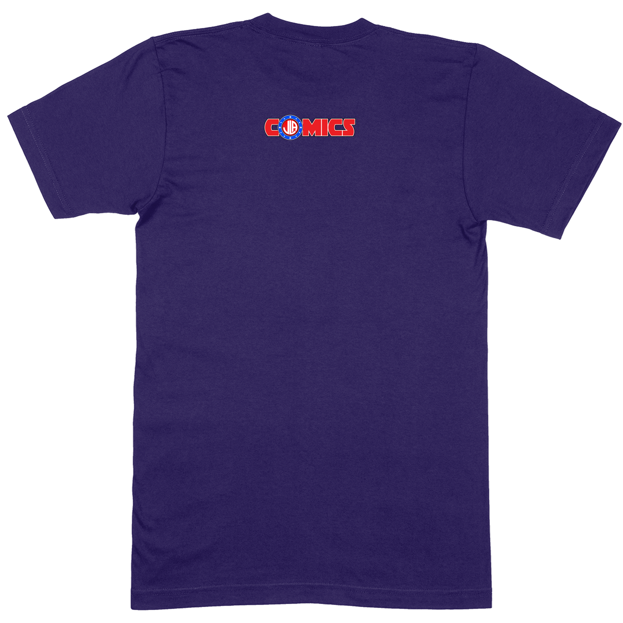 Premium Soft Unisex T-shirt - Purple - back***Purple|||Premium Soft Unisex T-shirt