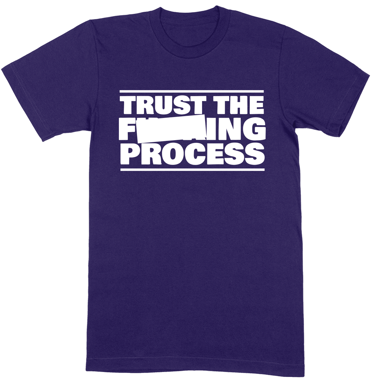 Premium Soft Unisex T-shirt - Purple - front***Purple|||Premium Soft Unisex T-shirt