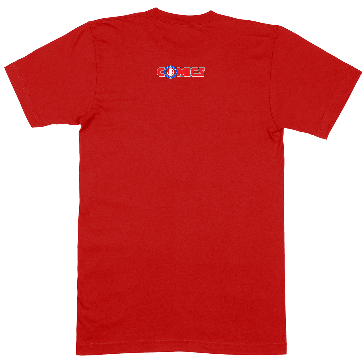 Premium Soft Unisex T-shirt - Red - back***Red|||Premium Soft Unisex T-shirt