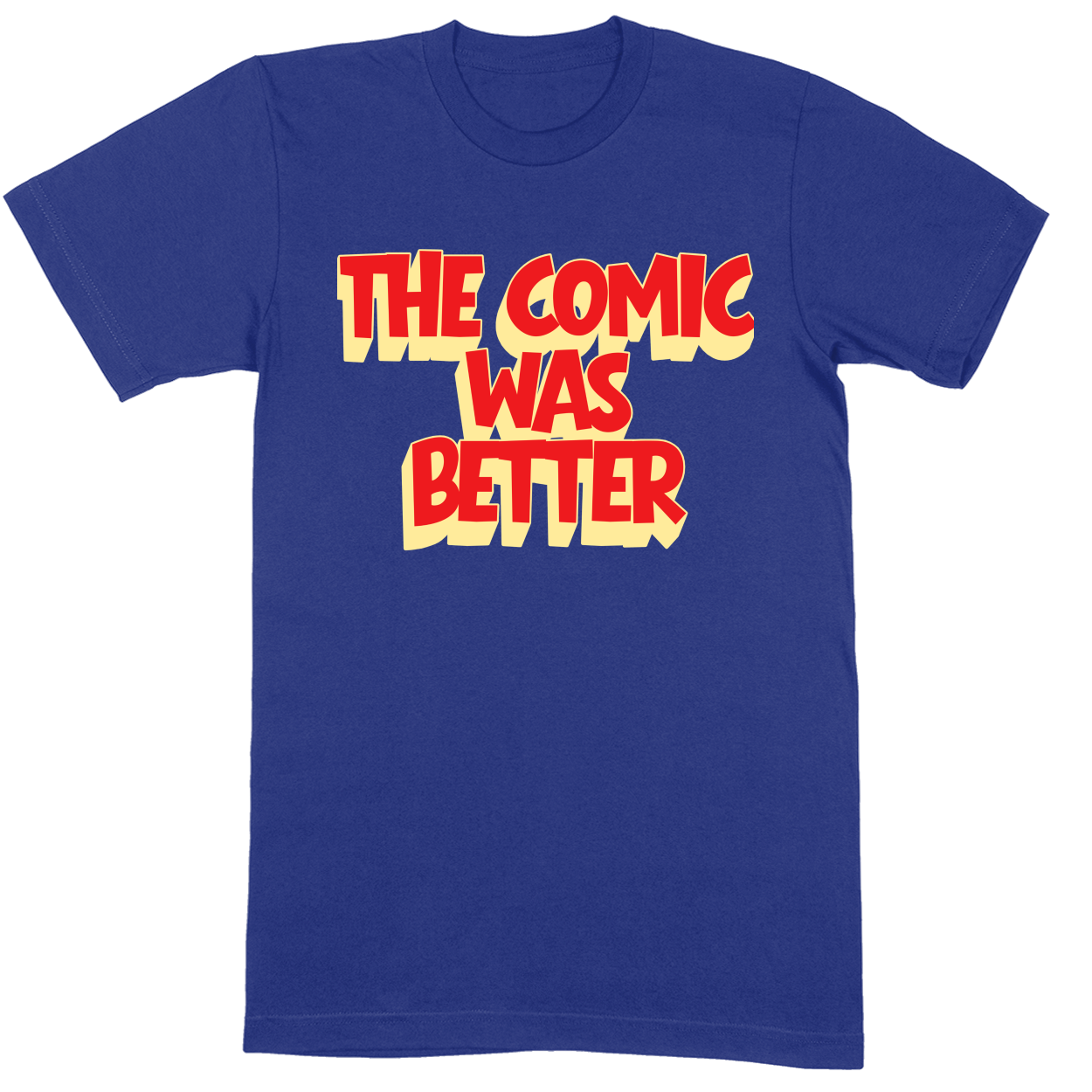 Premium Soft Unisex T-shirt - Royal - front***Royal|||Premium Soft Unisex T-shirt