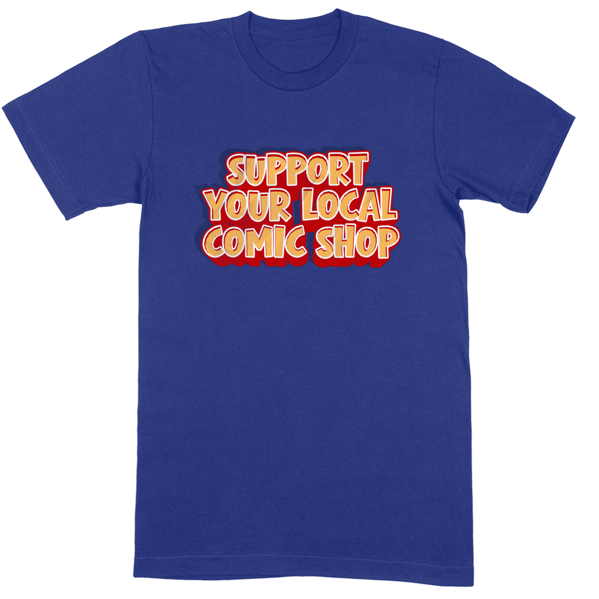 Premium Soft Unisex T-shirt - Royal - front***Royal|||Premium Soft Unisex T-shirt