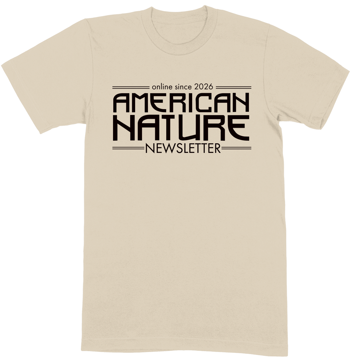 Premium Soft Unisex T-shirt - Sand - front***Sand|||Premium Soft Unisex T-shirt