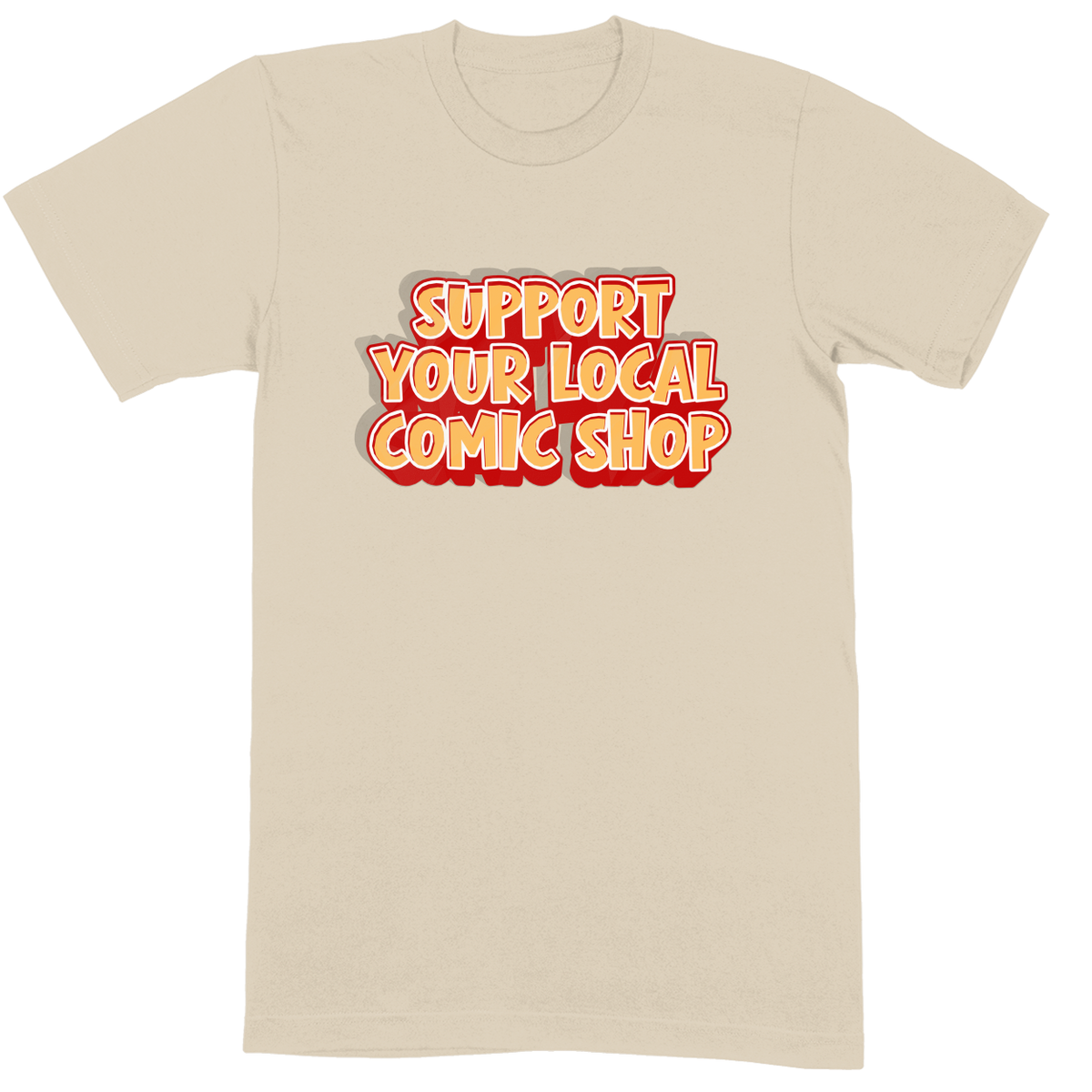 Premium Soft Unisex T-shirt - Sand - front