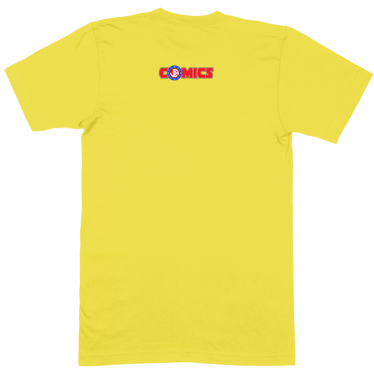 Premium Soft Unisex T-shirt - Yellow - back***Yellow|||Premium Soft Unisex T-shirt