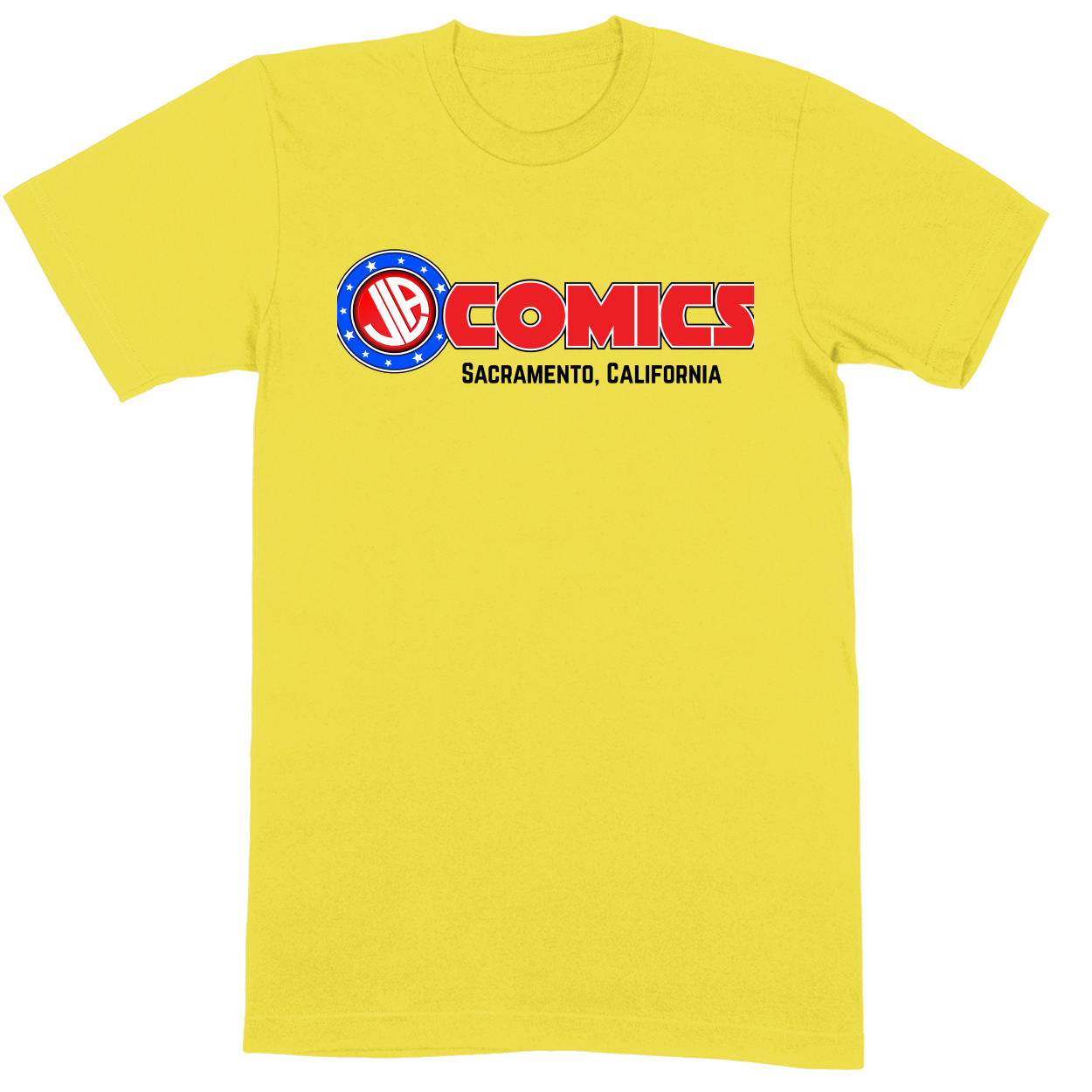 Premium Soft Unisex T-shirt - Yellow - front***Yellow|||Premium Soft Unisex T-shirt