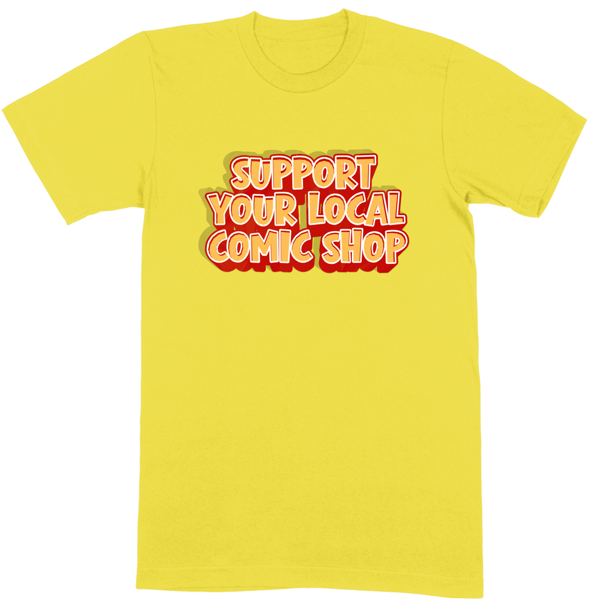 Premium Soft Unisex T-shirt - Yellow - front