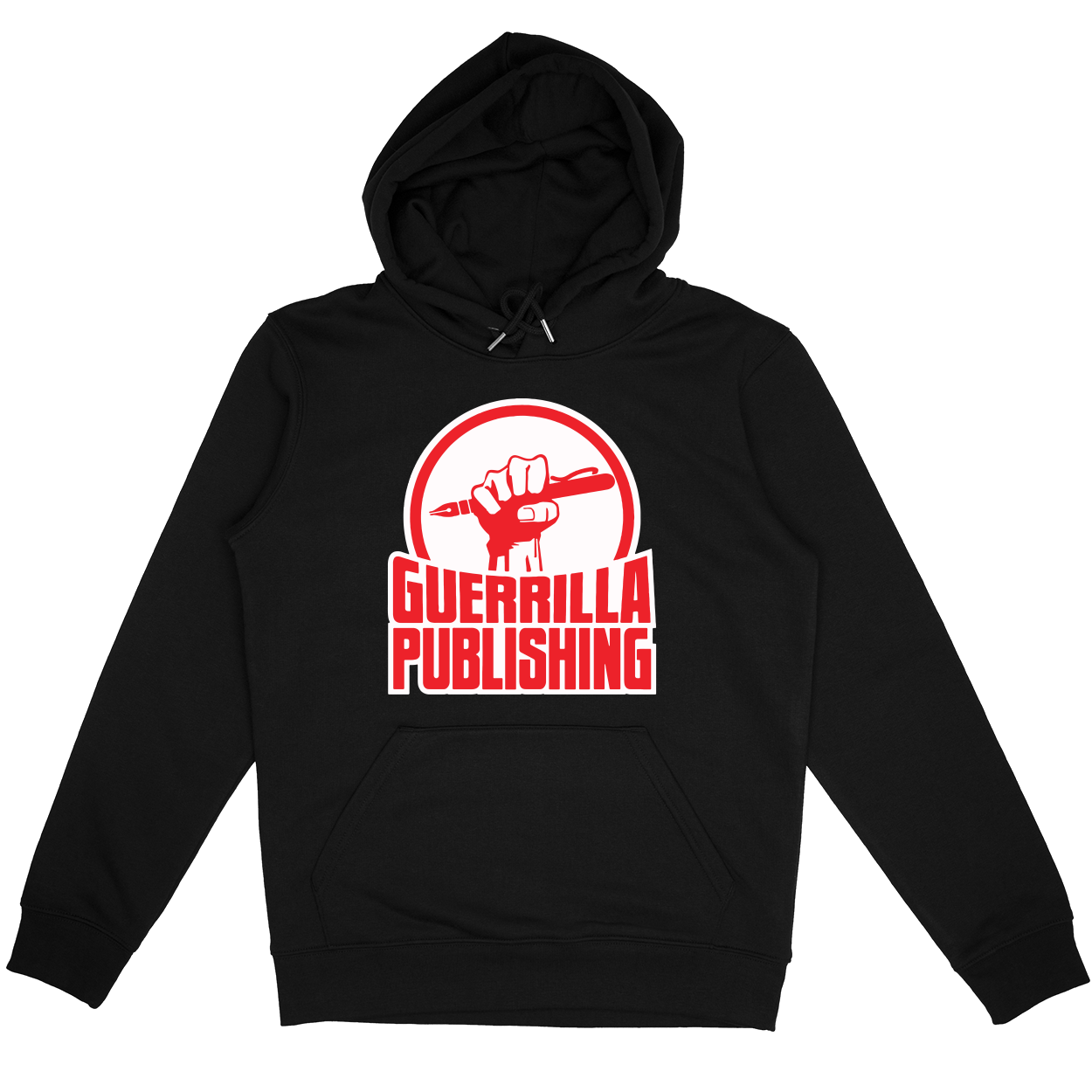 Pullover Hoodie - Black - front