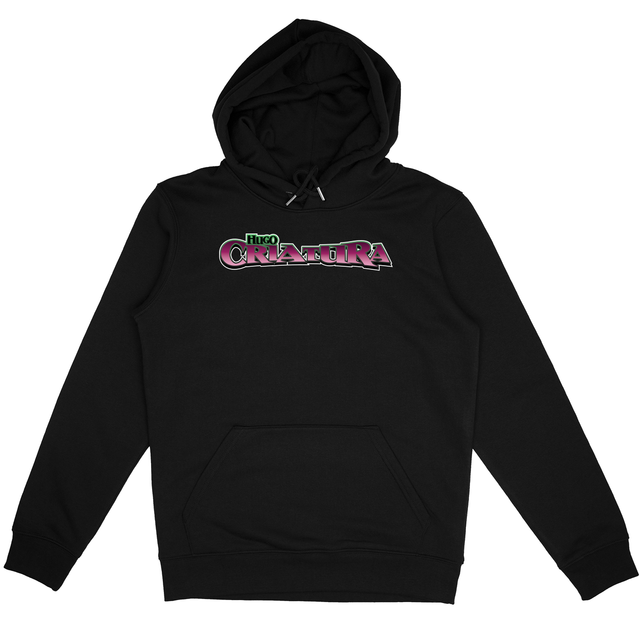 Pullover Hoodie - Black - front***Black