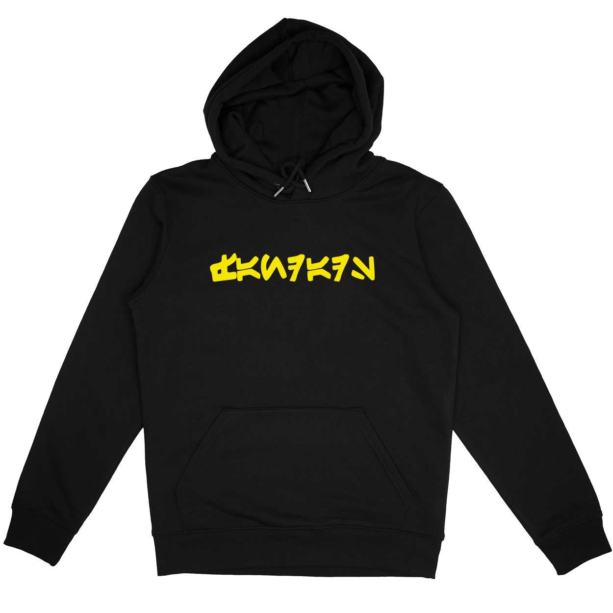 Pullover Hoodie - Black - front