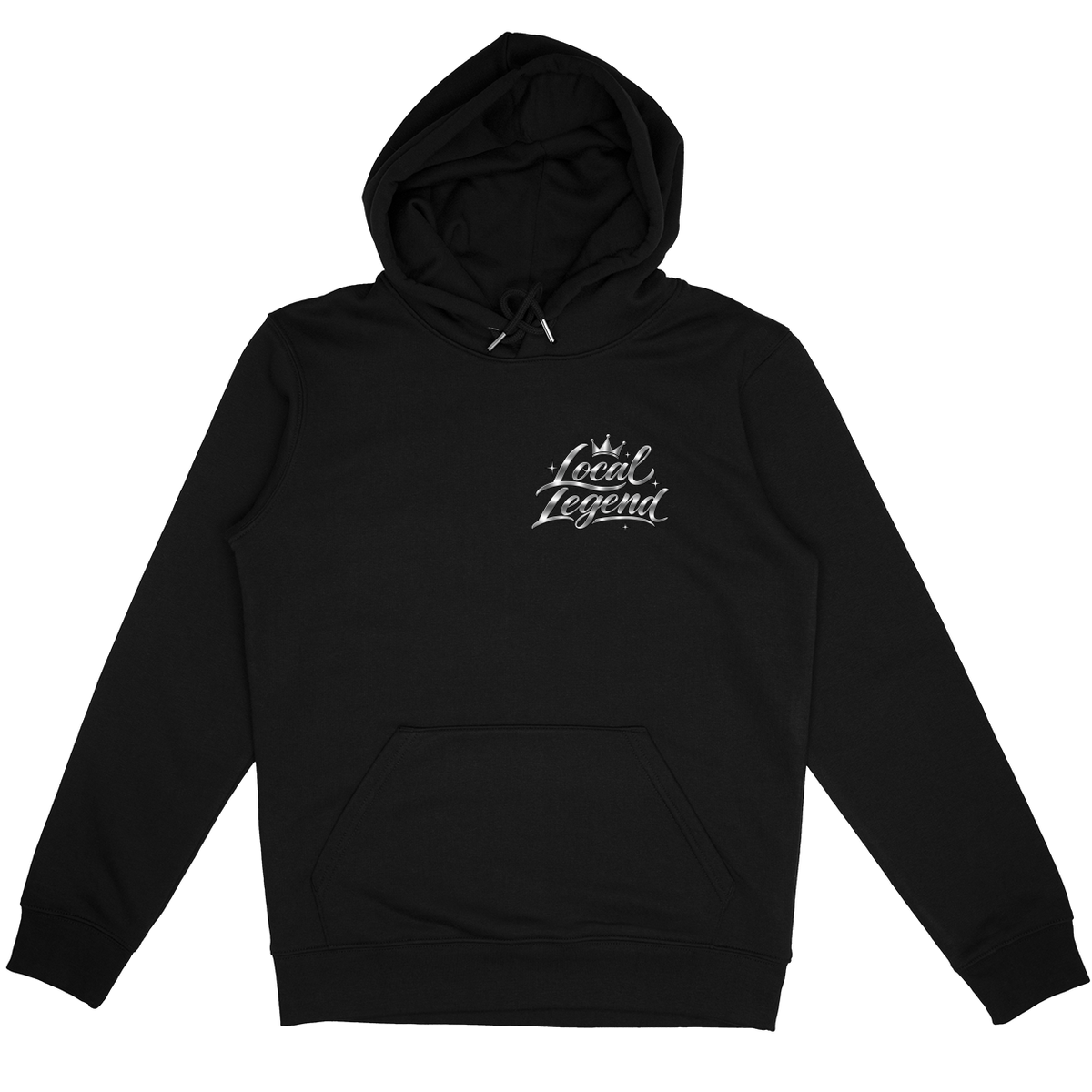 Pullover Hoodie - Black - front***Black