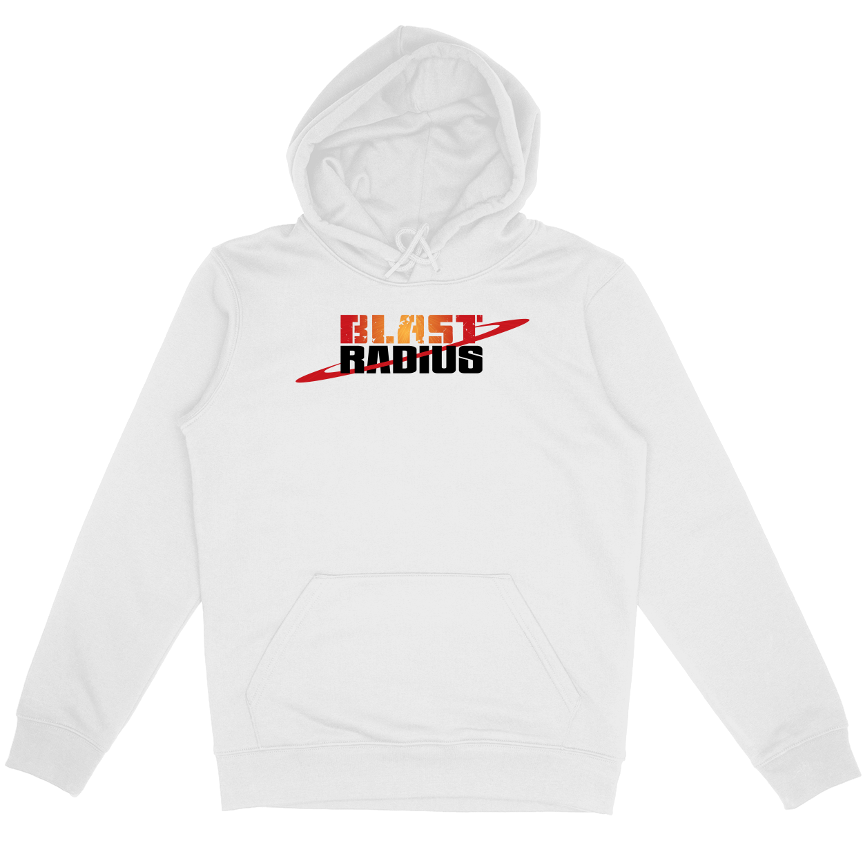Pullover Hoodie - White - front***White
