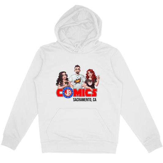 Pullover Hoodie - White - front