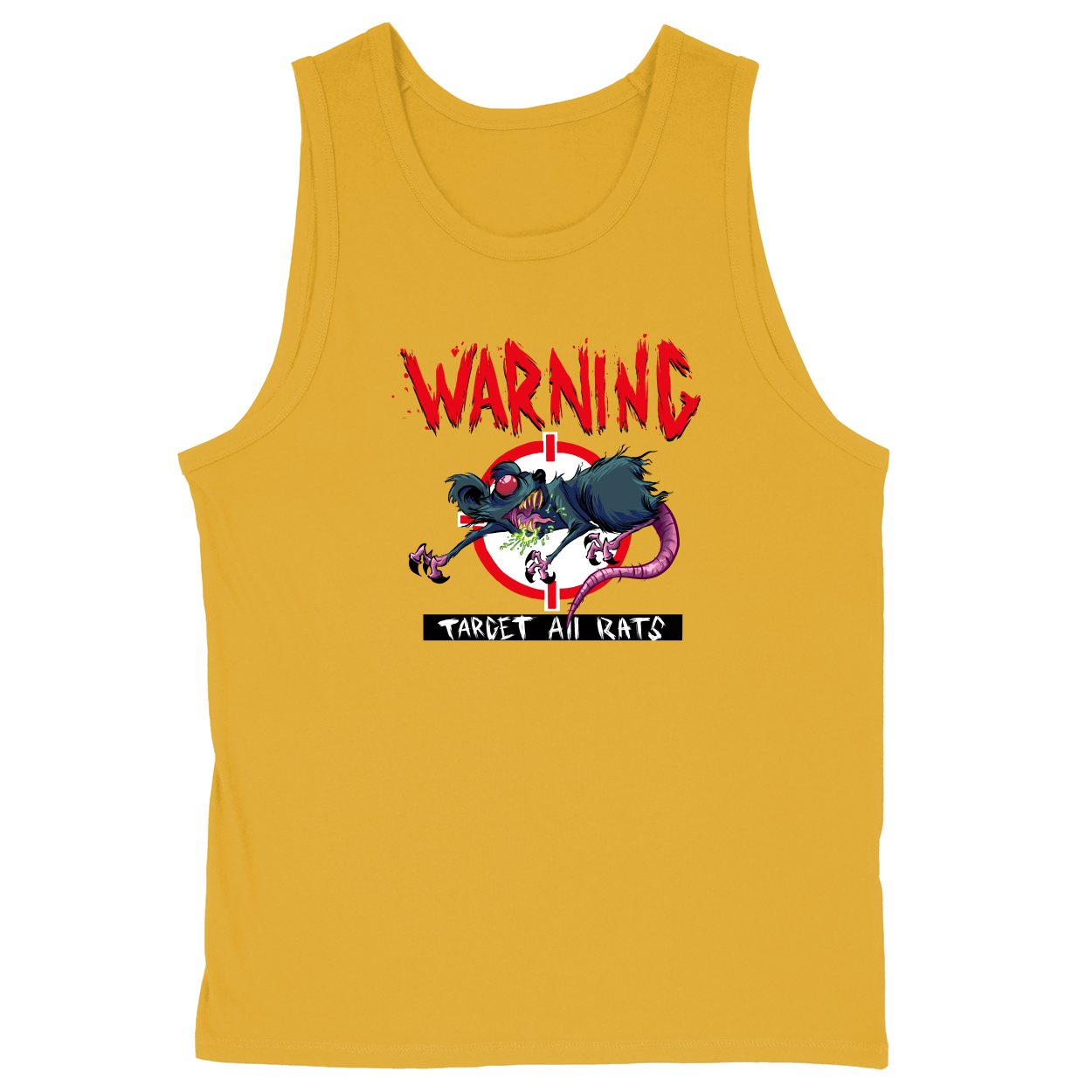 Soft Style Unisex Tank Top - Athletic Gold - front***Athletic Gold|||Soft Style Unisex Tank Top