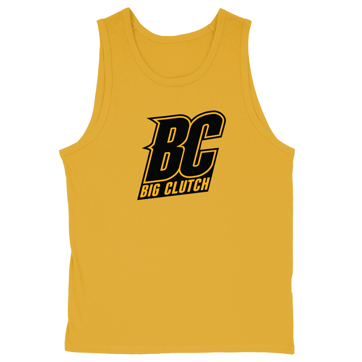 Soft Style Unisex Tank Top - Athletic Gold - front