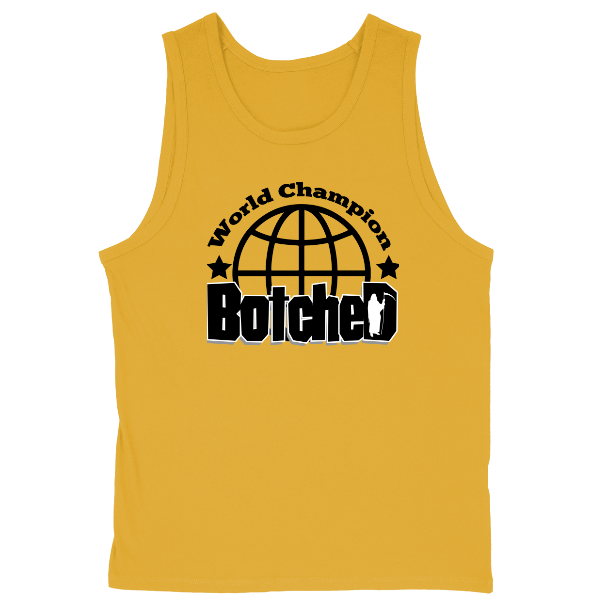 Soft Style Unisex Tank Top - Athletic Gold - front***Athletic Gold|||Soft Style Unisex Tank Top