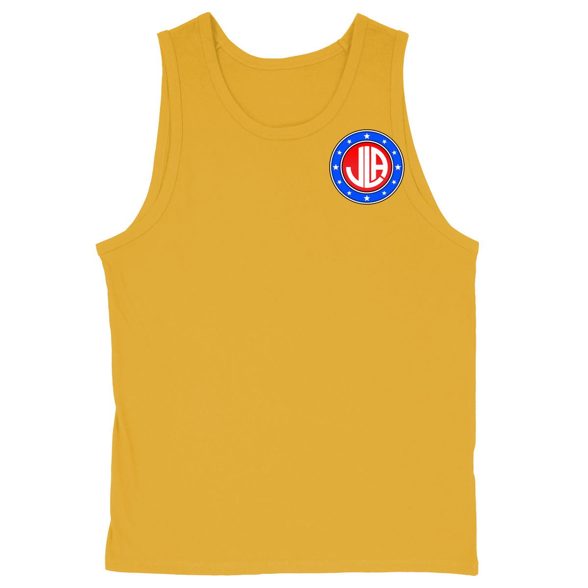 Soft Style Unisex Tank Top - Athletic Gold - front