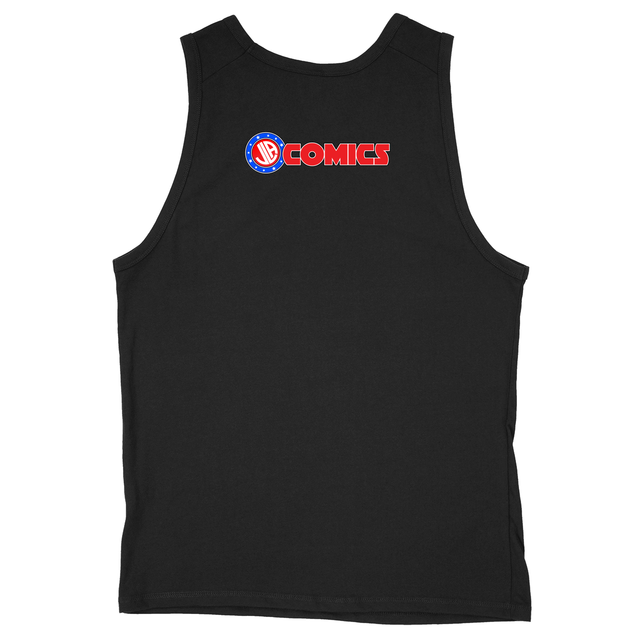 Soft Style Unisex Tank Top - Black - back***Black|||Soft Style Unisex Tank Top
