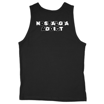 Soft Style Unisex Tank Top - Black - back